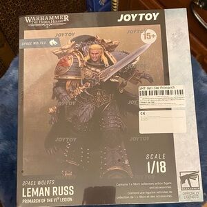 Warhammer Space Wolves Leman Russ Figure